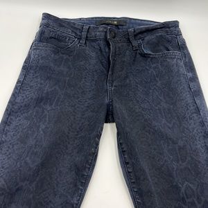 Joe’s animal print black jeans 👖